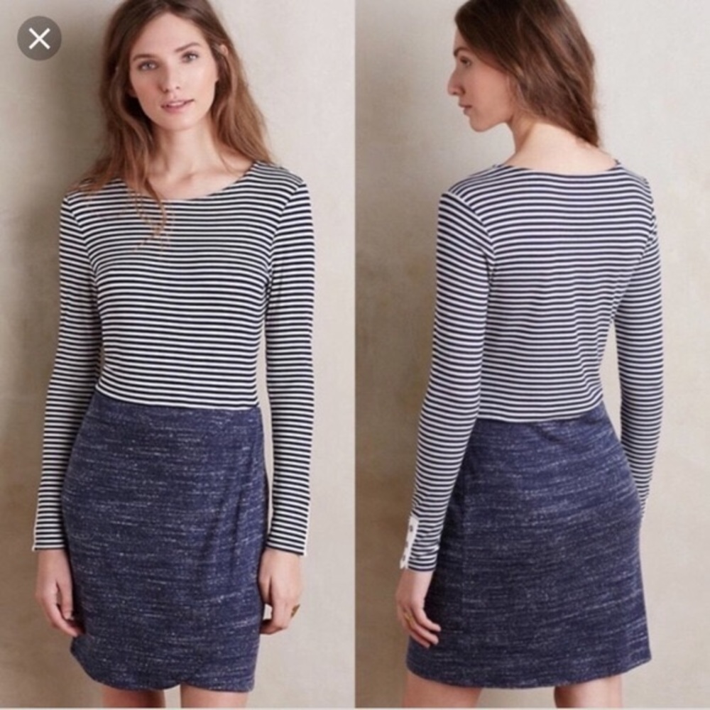 Dolan Left Coast Collection Striped Dress